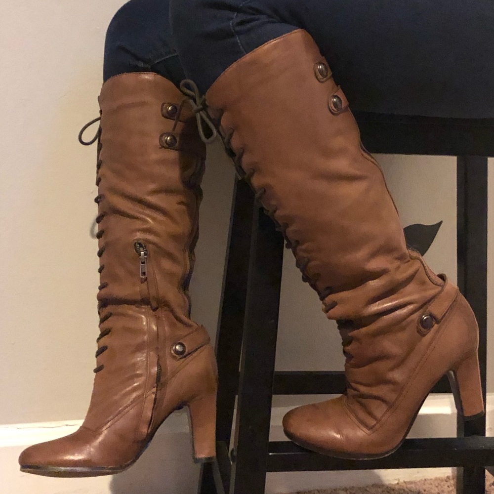 Sam Edelman Lacefront Victorian Riding 👢